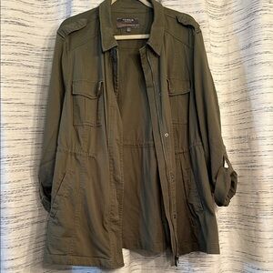 Torrid Khaki Utility Jacket